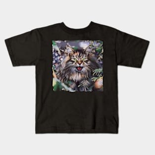 Siberian Cat Kids T-Shirt